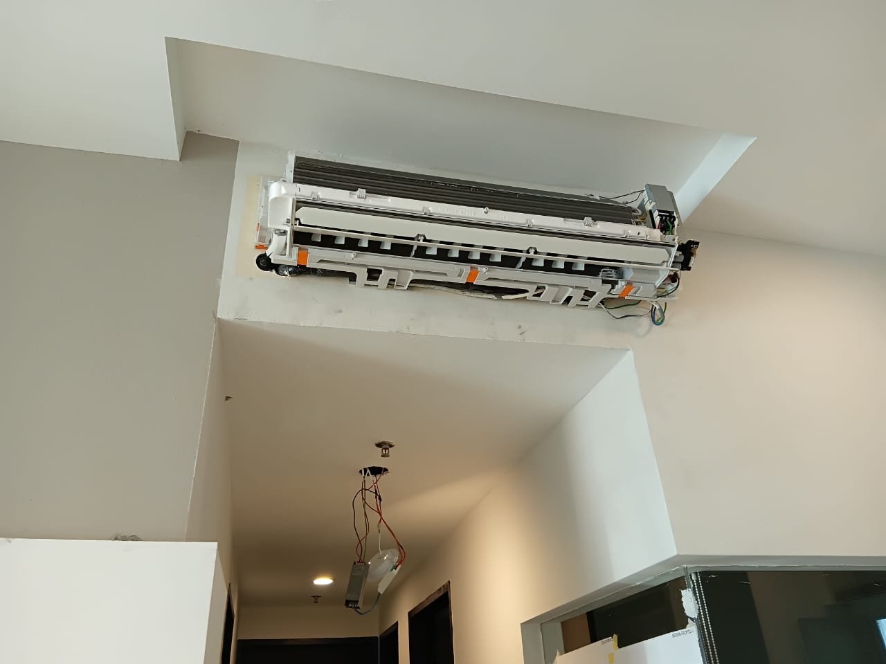 Professional air conditioning work