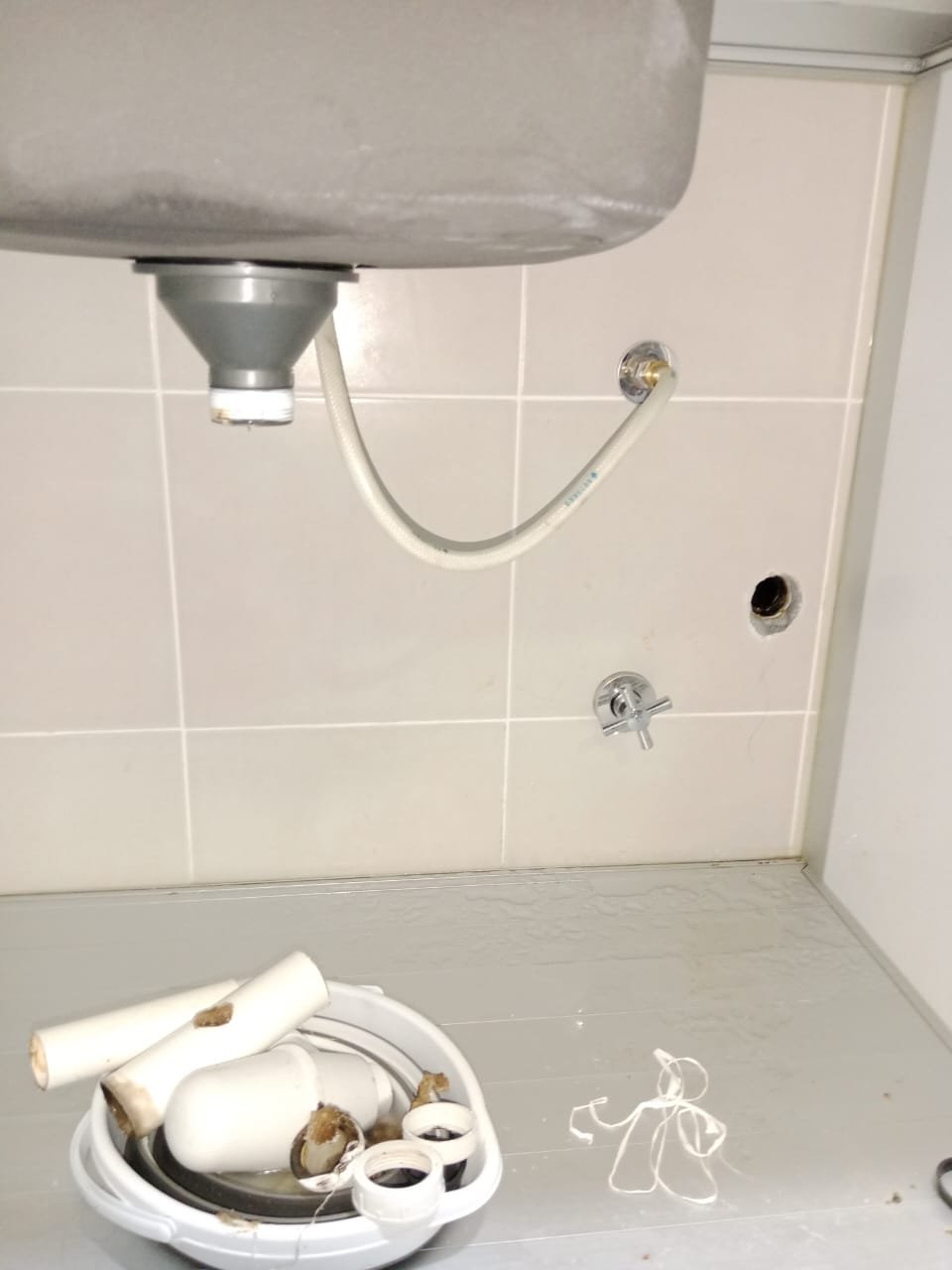 Professional plumbing work