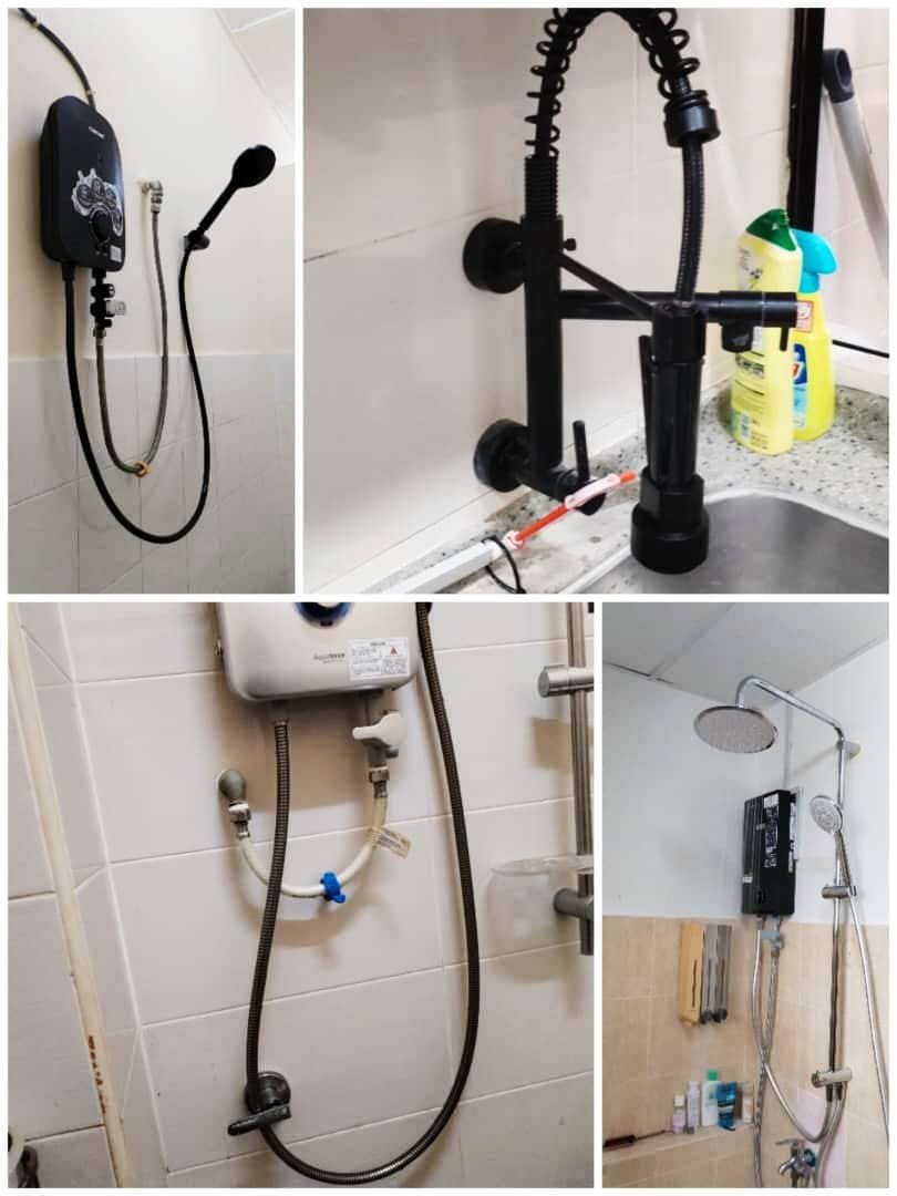 Professional plumbing work