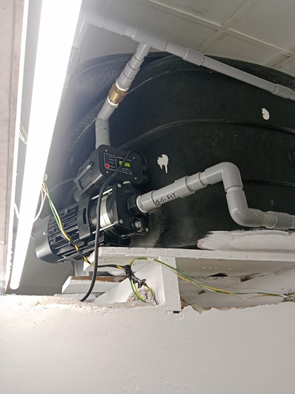Professional plumbing work